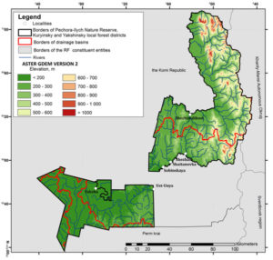 Identification of drainage basin borders at local spatial scale ...